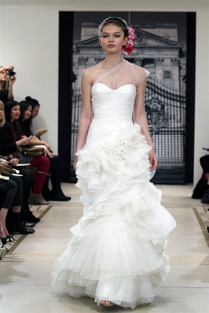 Reem Acra 2012 İlkbahar/Yaz Gelinlik