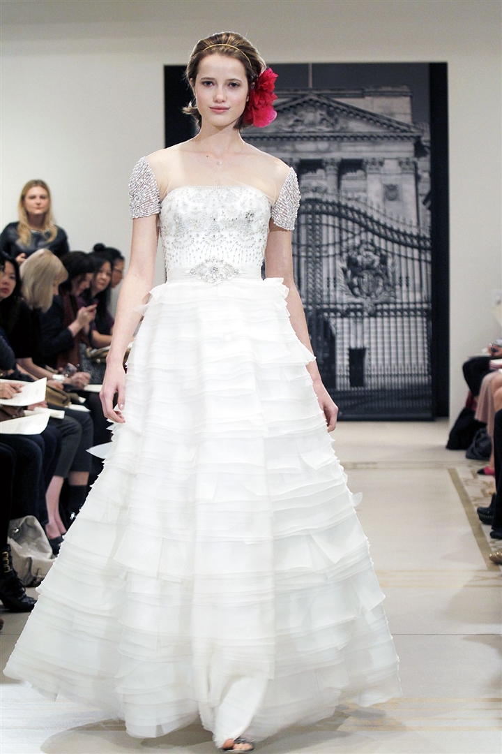 Reem Acra 2012 İlkbahar/Yaz Gelinlik