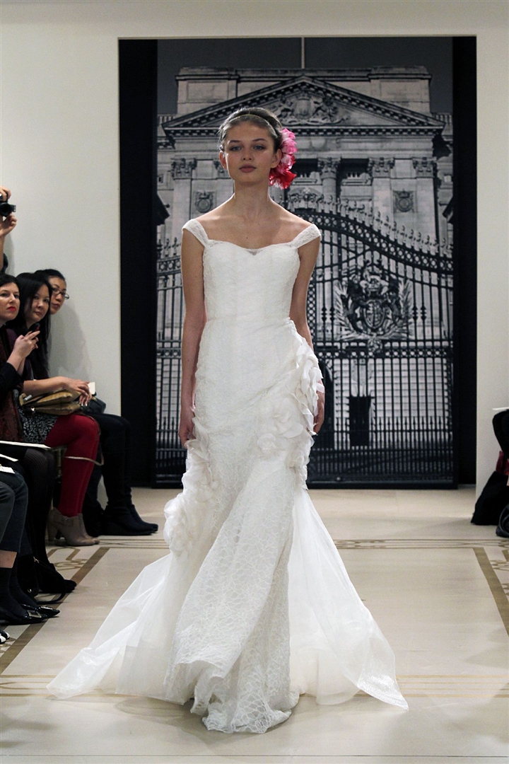 Reem Acra 2012 İlkbahar/Yaz Gelinlik