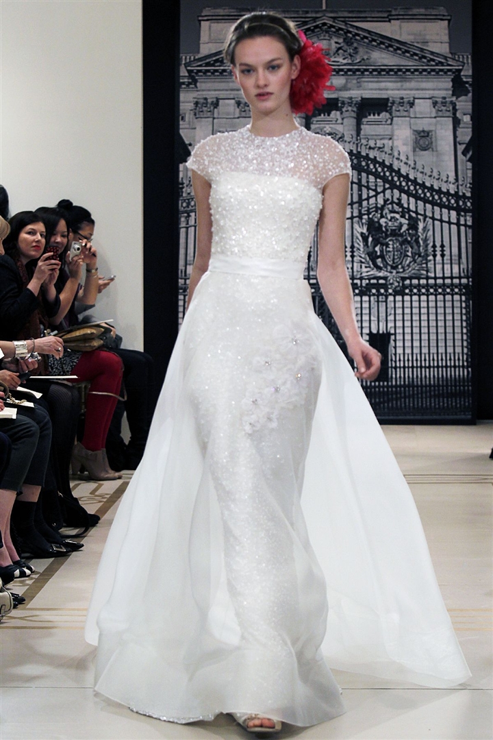 Reem Acra 2012 İlkbahar/Yaz Gelinlik