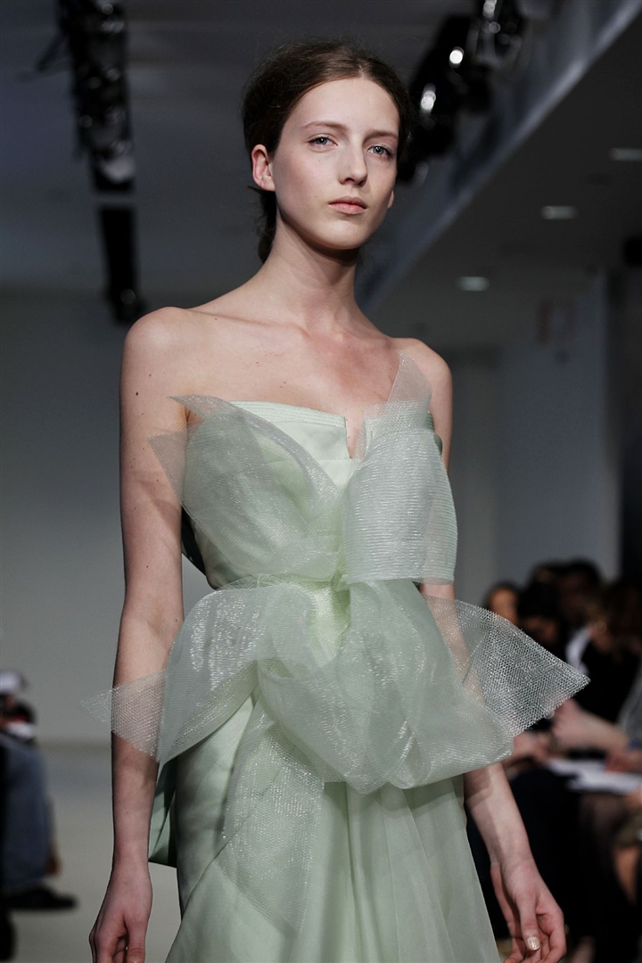 Vera Wang 2012 İlkbahar/Yaz Gelinlik Detay