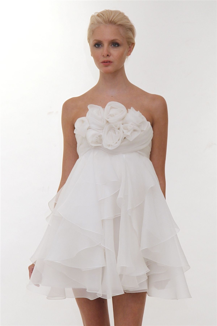 Marchesa 2012 İlkbahar/Yaz Gelinlik Detay