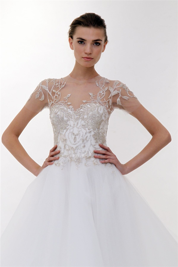 Marchesa 2012 İlkbahar/Yaz Gelinlik Detay