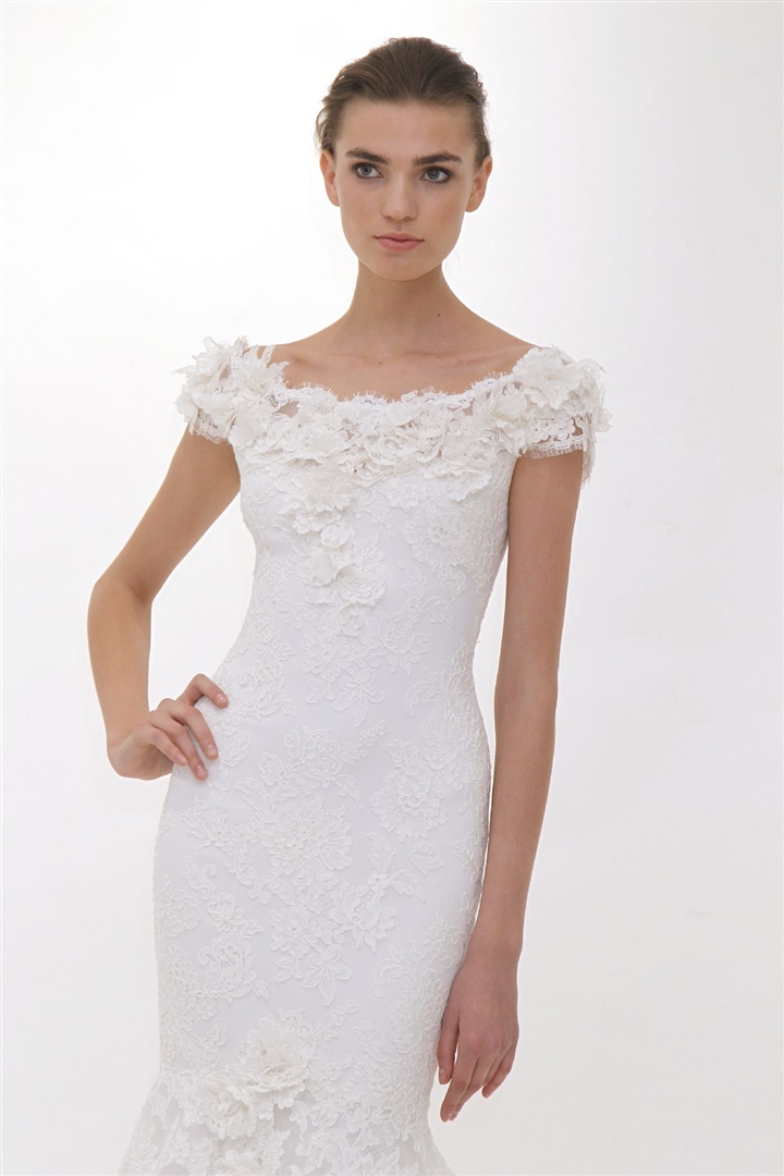 Marchesa 2012 İlkbahar/Yaz Gelinlik Detay