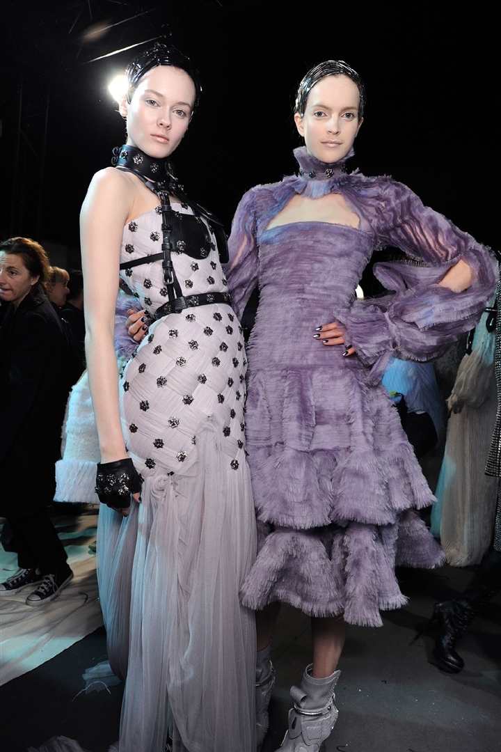 Alexander McQueen 2011-2012 Sonbahar/Kış Çekim Arkası