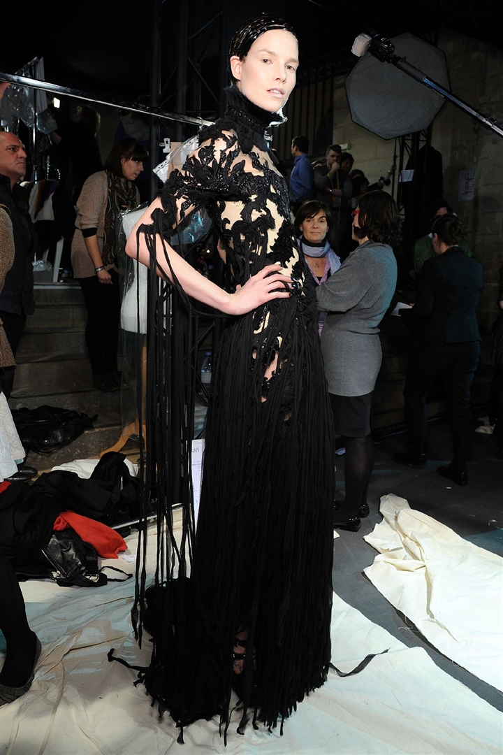 Alexander McQueen 2011-2012 Sonbahar/Kış Çekim Arkası