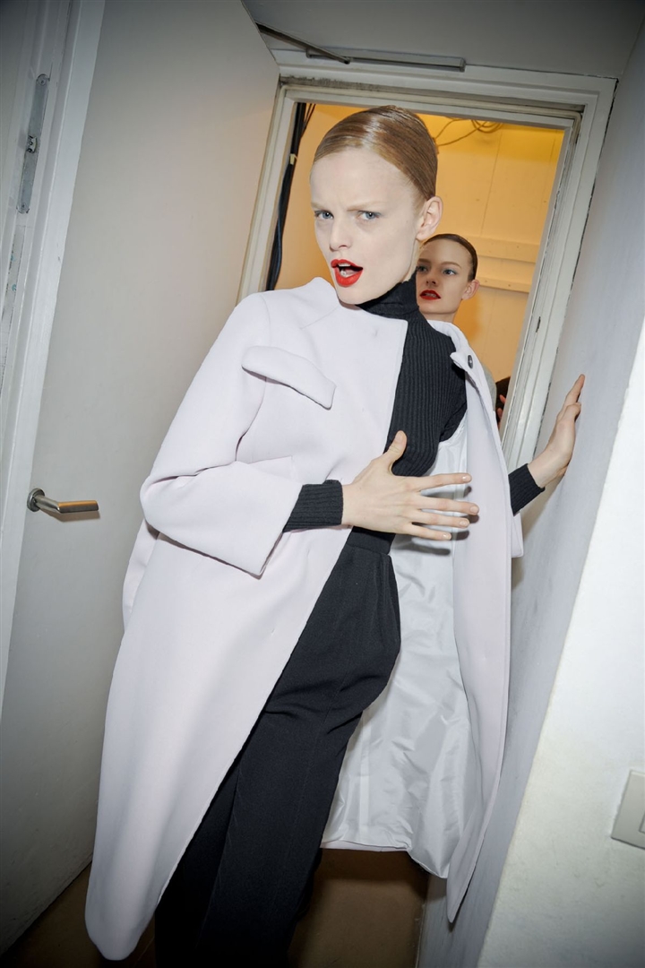 Jil Sander 2011-2012 Sonbahar/Kış Çekim Arkası