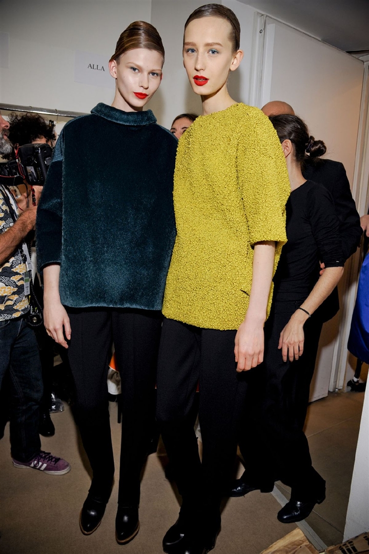 Jil Sander 2011-2012 Sonbahar/Kış Çekim Arkası