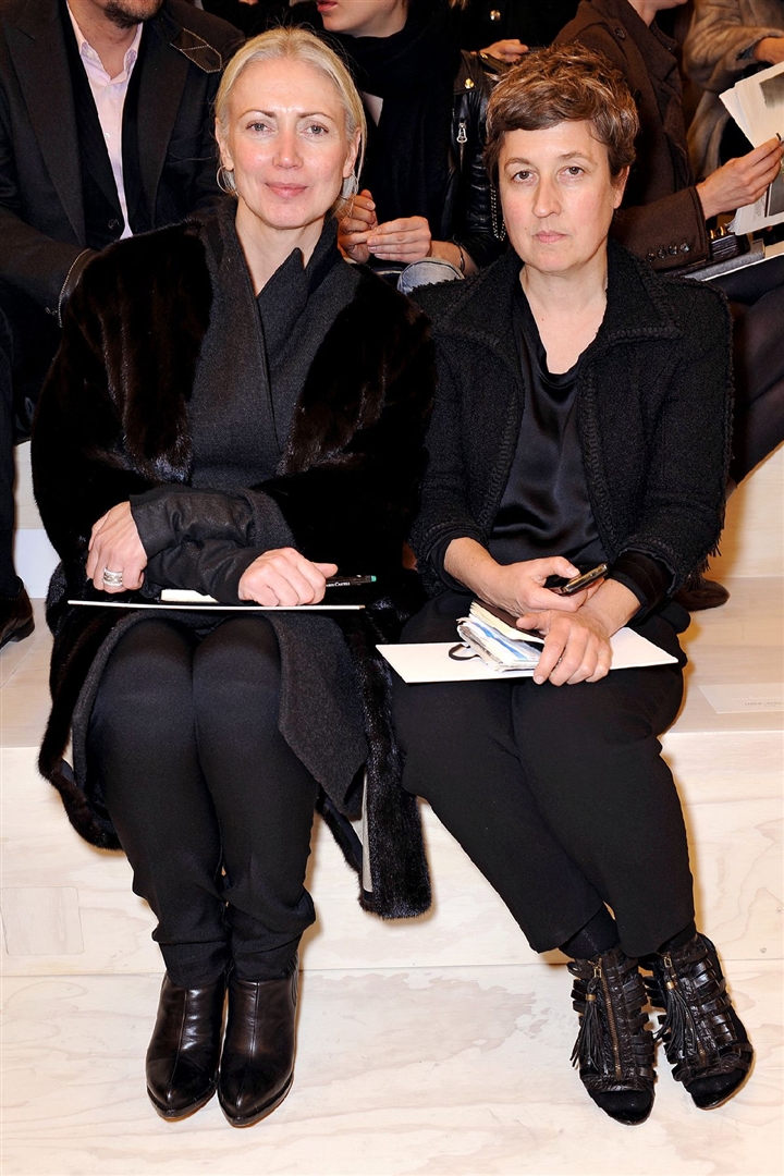 Jil Sander 2011-2012 Sonbahar/Kış Ön Sıradakiler