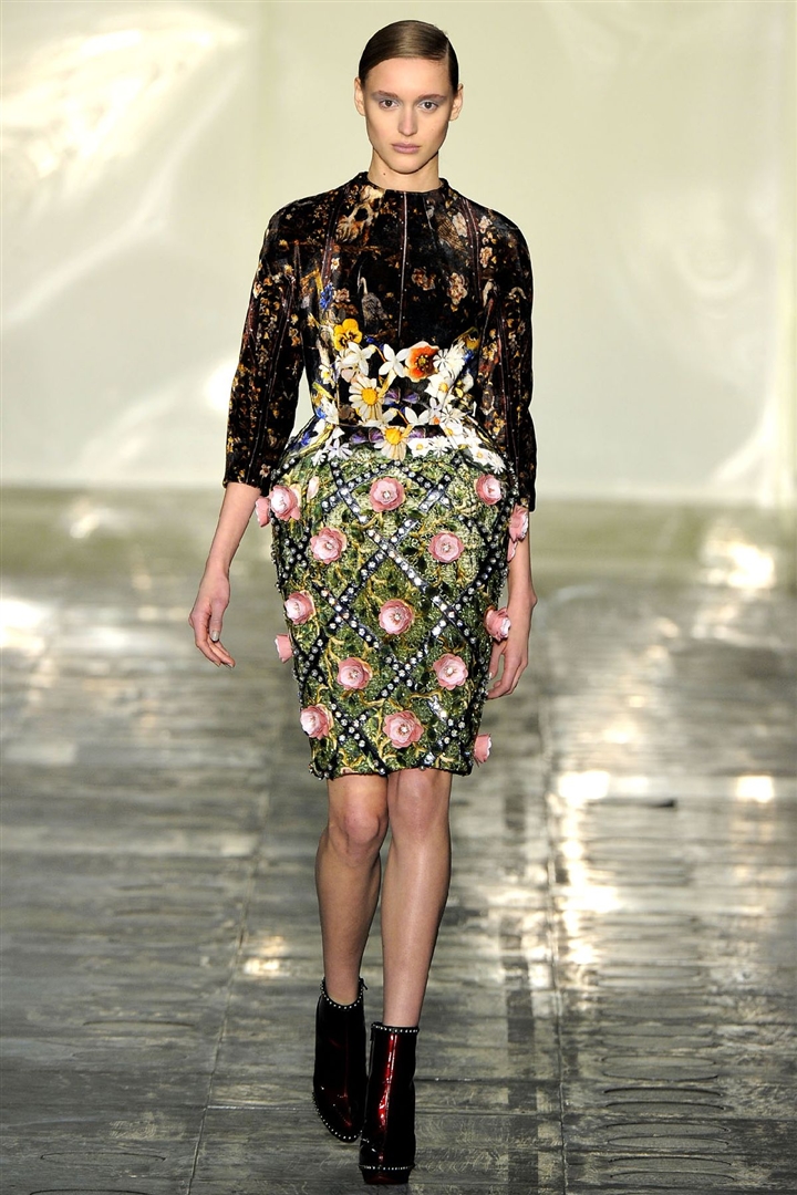 Mary Katrantzou 2011-2012 Sonbahar/Kış