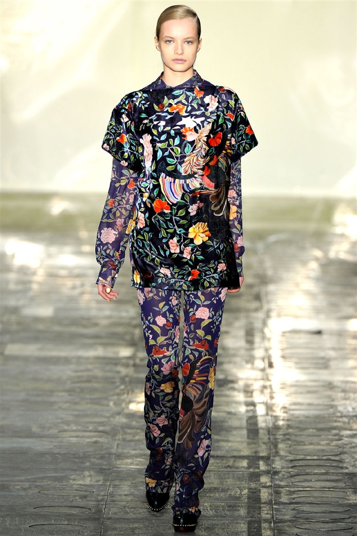 Mary Katrantzou 2011-2012 Sonbahar/Kış