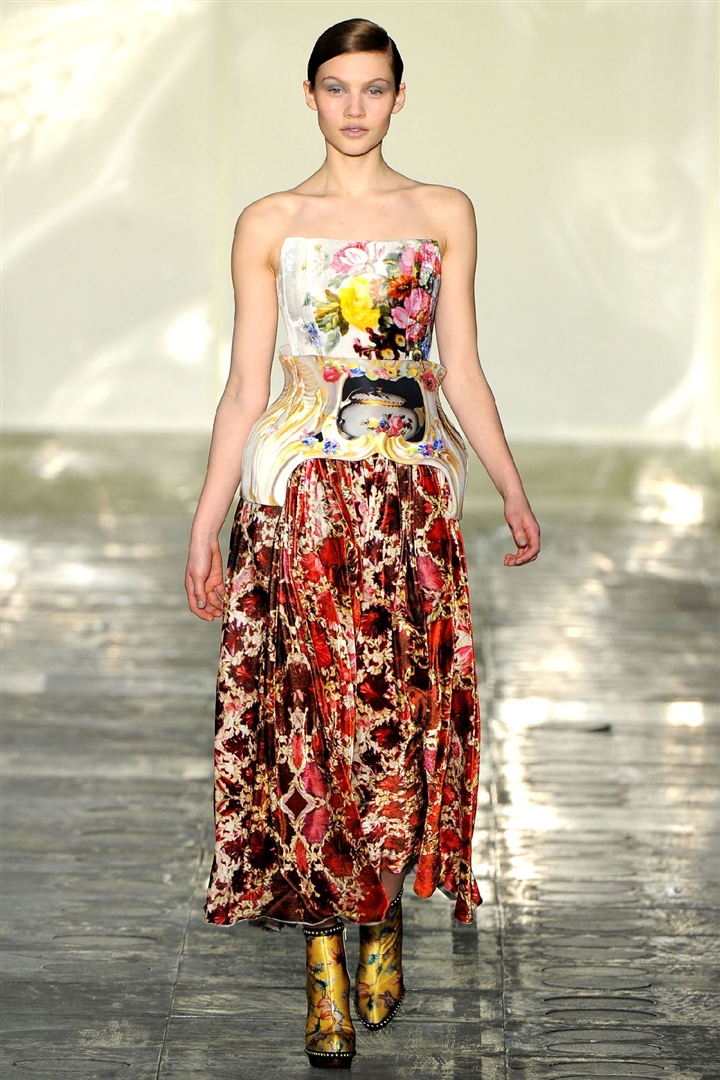 Mary Katrantzou 2011-2012 Sonbahar/Kış