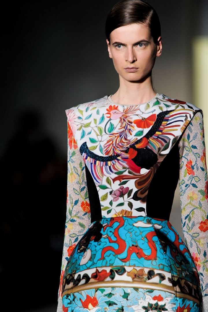 Mary Katrantzou 2011-2012 Sonbahar/Kış Detay