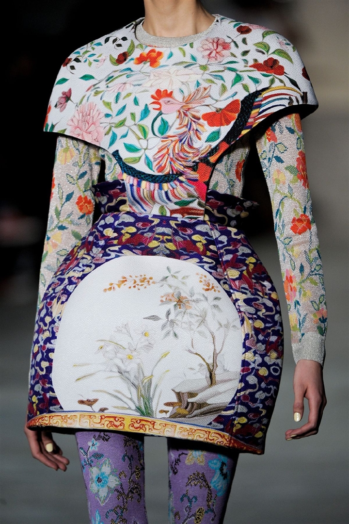 Mary Katrantzou 2011-2012 Sonbahar/Kış Detay