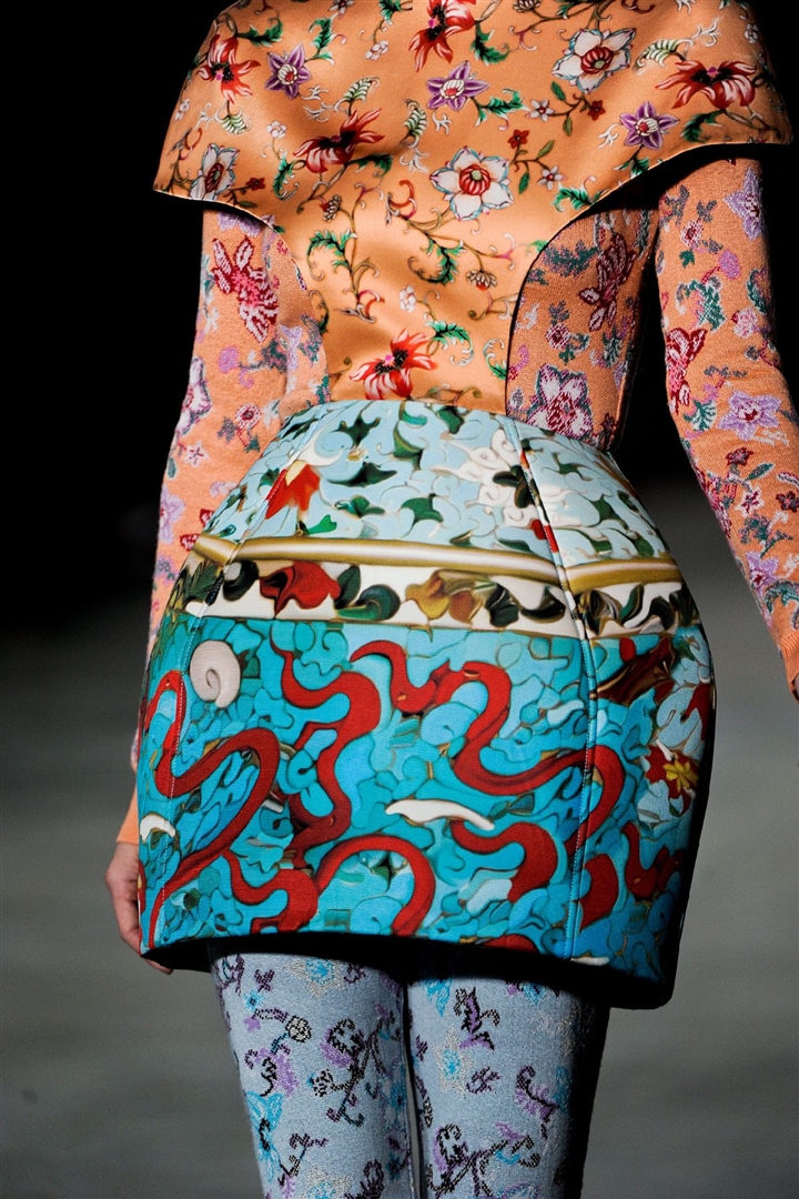 Mary Katrantzou 2011-2012 Sonbahar/Kış Detay