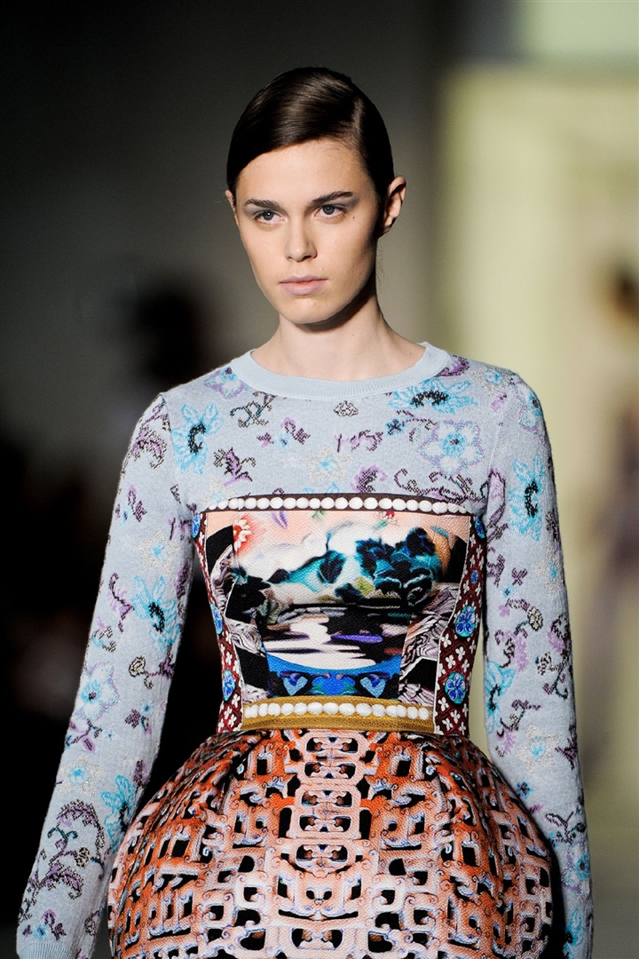 Mary Katrantzou 2011-2012 Sonbahar/Kış Detay