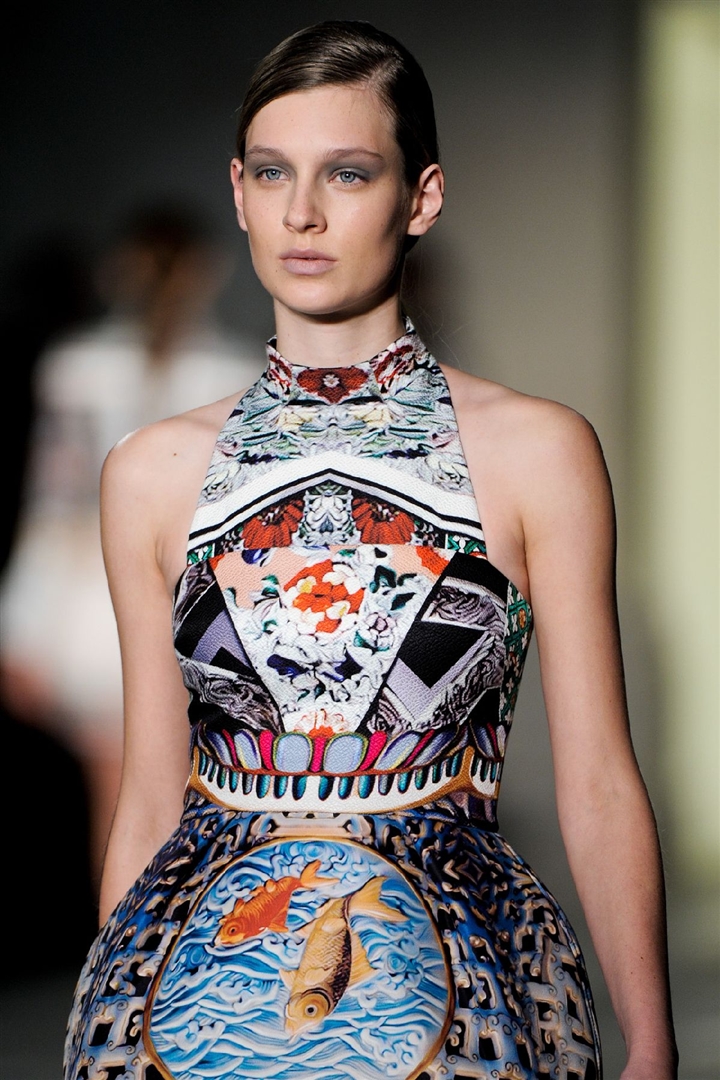 Mary Katrantzou 2011-2012 Sonbahar/Kış Detay