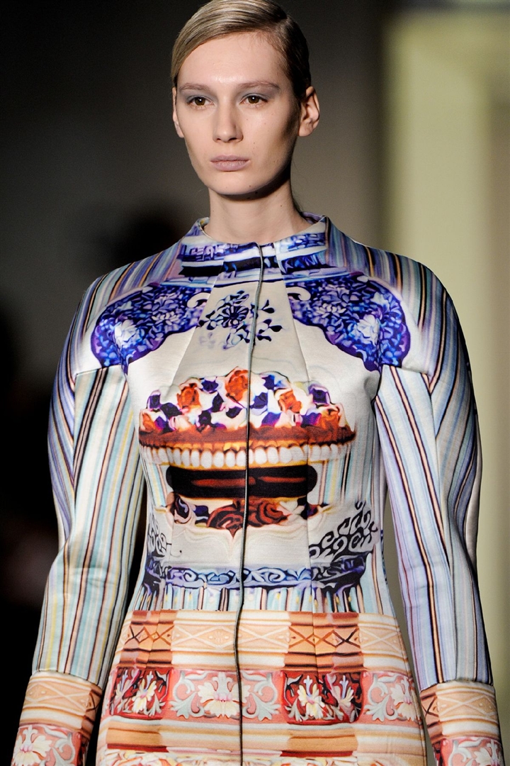 Mary Katrantzou 2011-2012 Sonbahar/Kış Detay