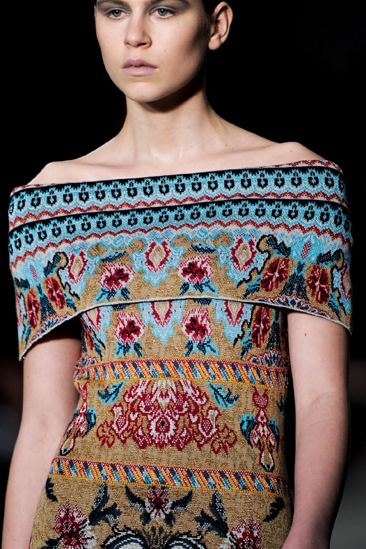 Mary Katrantzou 2011-2012 Sonbahar/Kış Detay