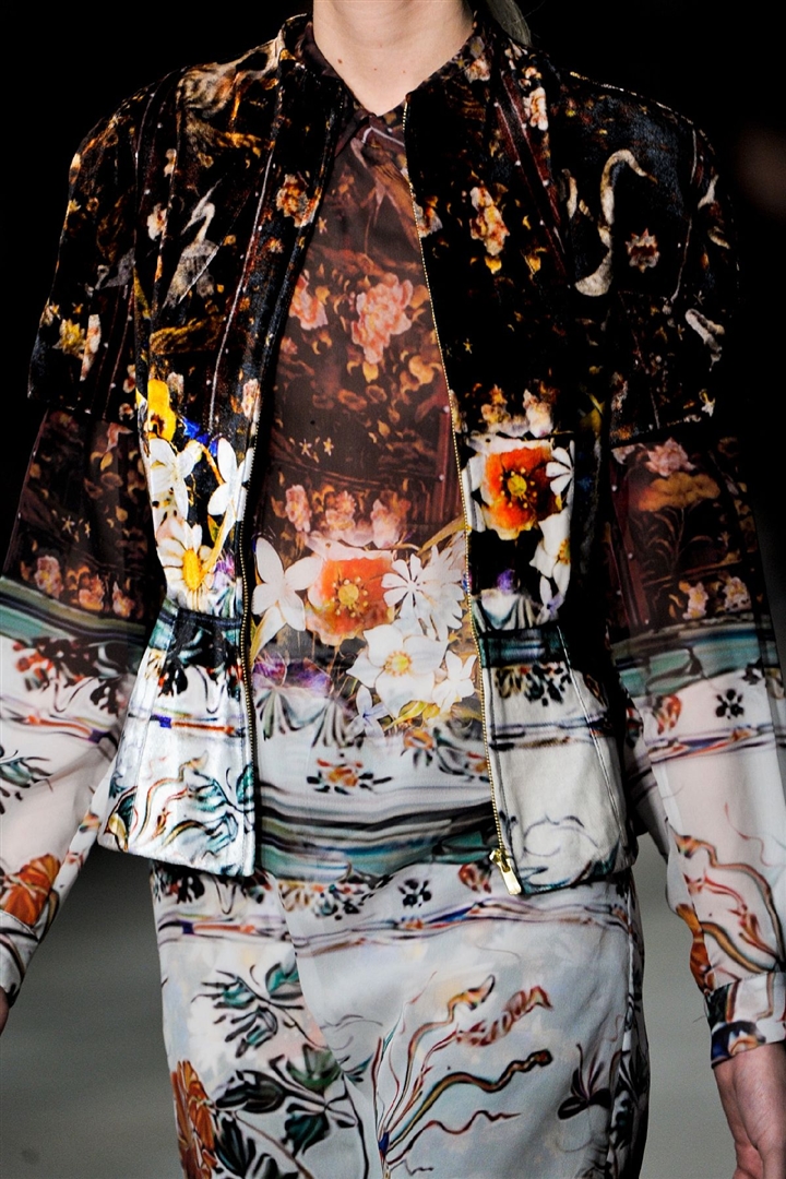 Mary Katrantzou 2011-2012 Sonbahar/Kış Detay