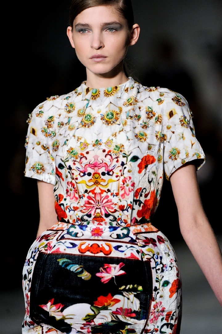 Mary Katrantzou 2011-2012 Sonbahar/Kış Detay