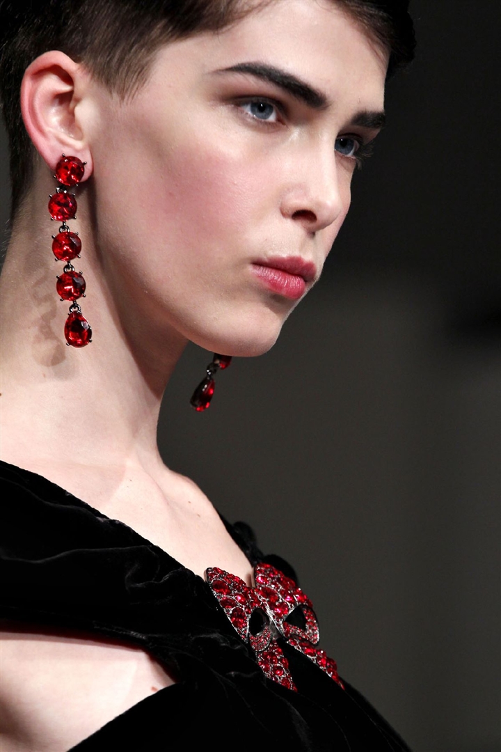 Oscar de la Renta 2011-2012 Sonbahar/Kış Detay