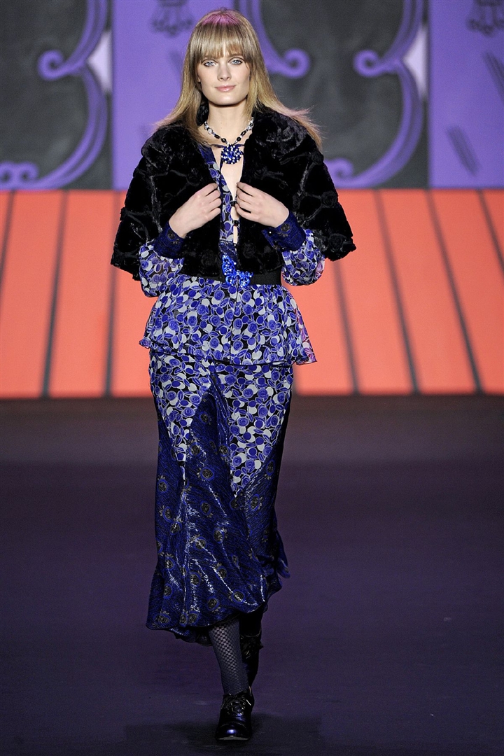 Anna Sui 2011-2012 Sonbahar/Kış