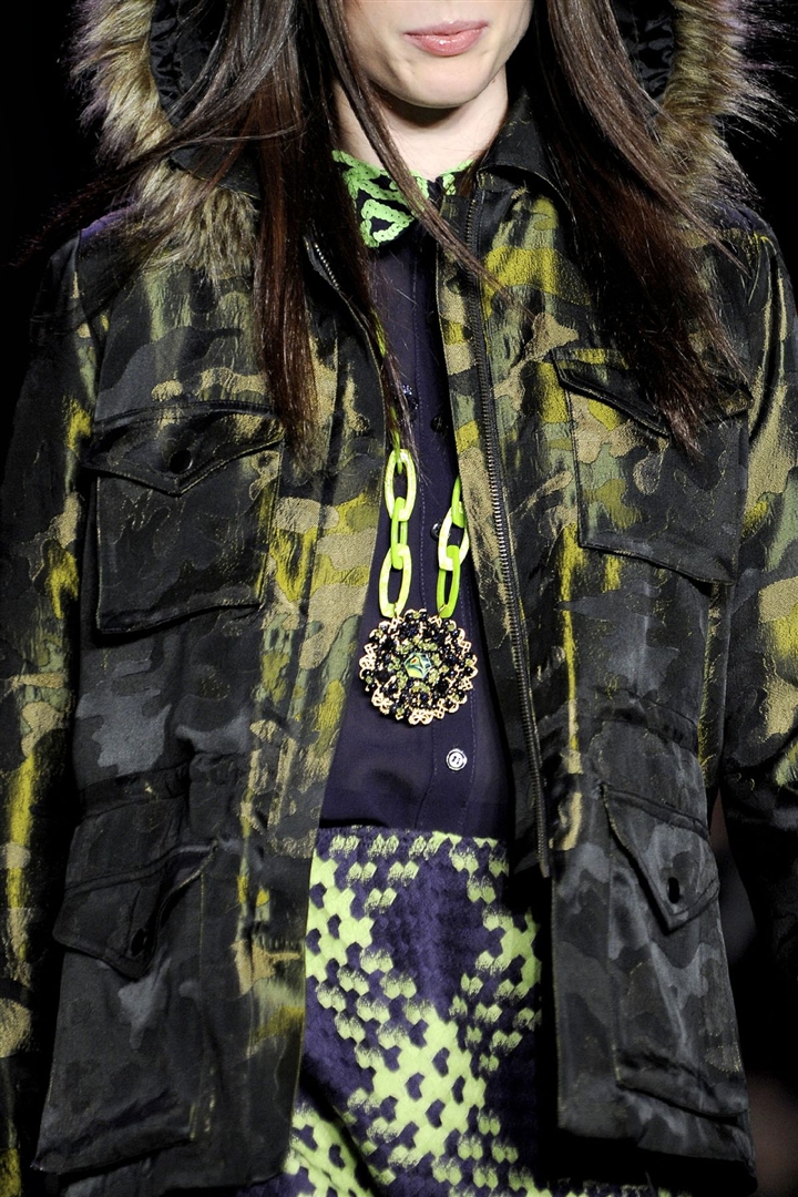 Anna Sui 2011-2012 Sonbahar/Kış Detay