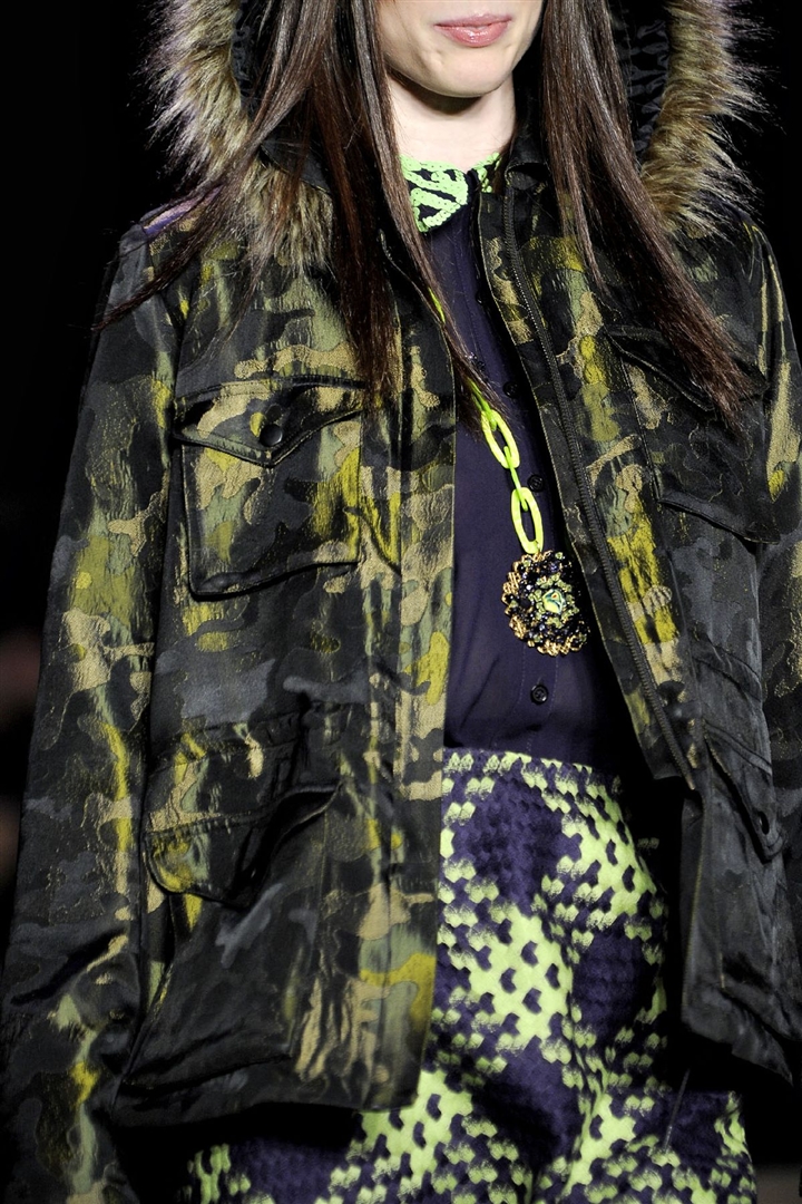 Anna Sui 2011-2012 Sonbahar/Kış Detay