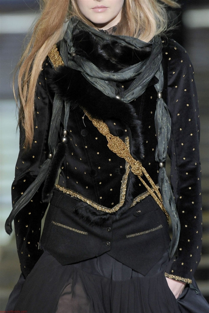 Roberto Cavalli 2010-2011 Sonbahar/Kış Detay