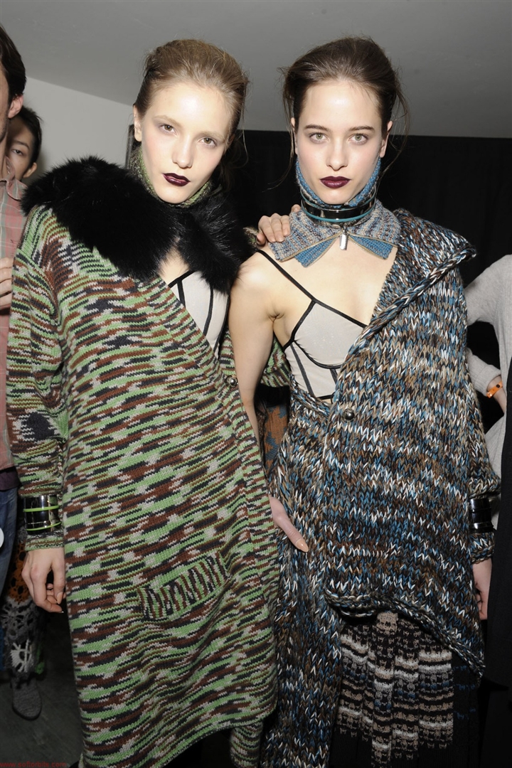 Missoni 2010-2011 Sonbahar/Kış Çekim Arkası