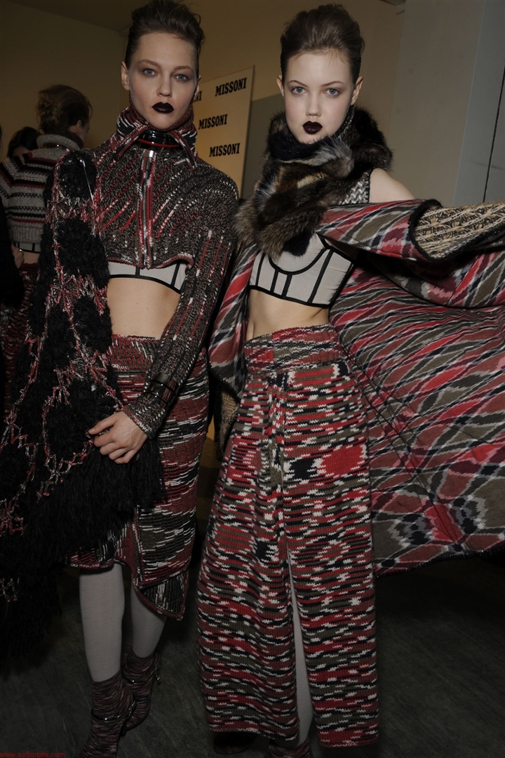 Missoni 2010-2011 Sonbahar/Kış Çekim Arkası