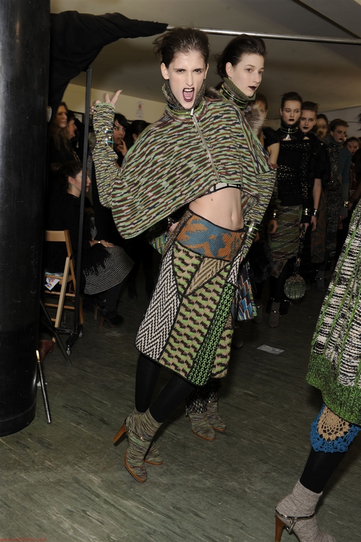 Missoni 2010-2011 Sonbahar/Kış Çekim Arkası