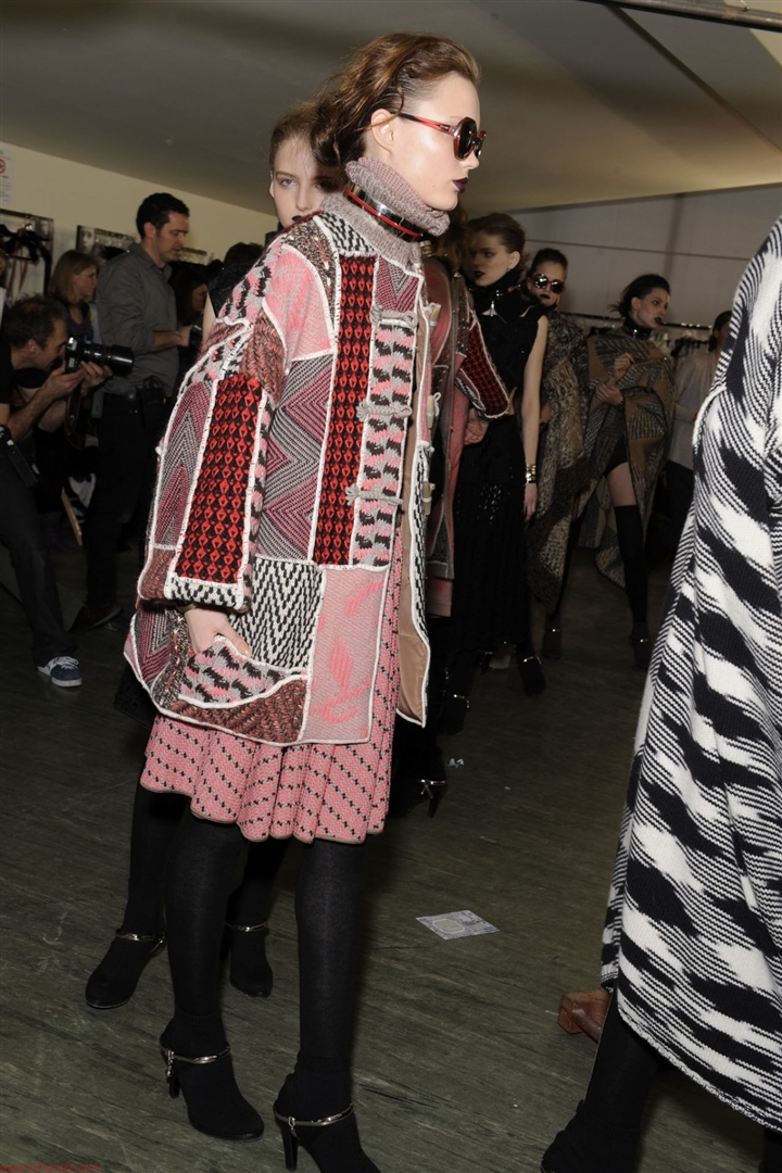 Missoni 2010-2011 Sonbahar/Kış Çekim Arkası