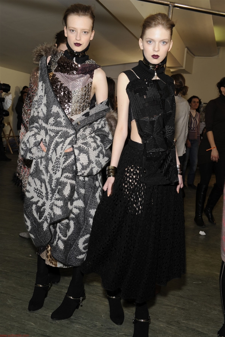 Missoni 2010-2011 Sonbahar/Kış Çekim Arkası