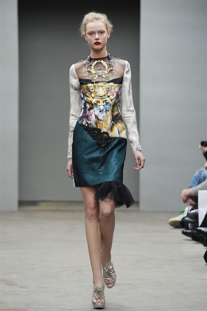 Mary Katrantzou 2010-2011 Sonbahar/Kış