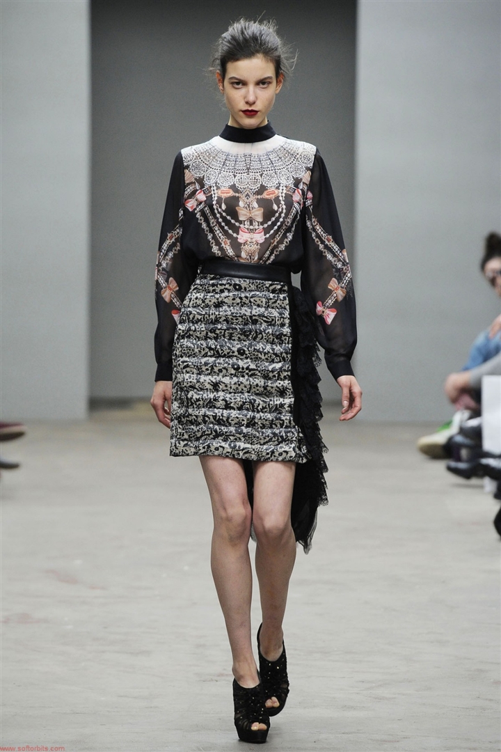 Mary Katrantzou 2010-2011 Sonbahar/Kış