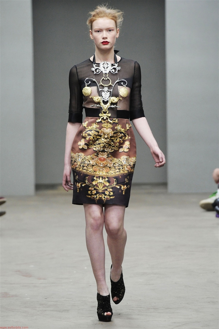 Mary Katrantzou 2010-2011 Sonbahar/Kış