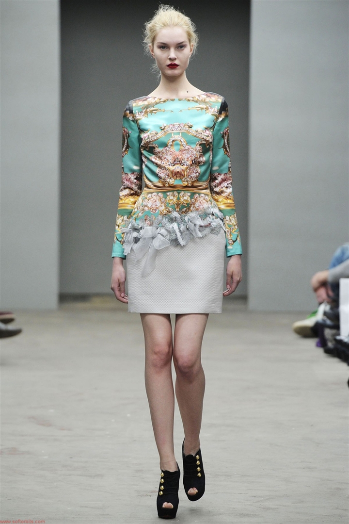 Mary Katrantzou 2010-2011 Sonbahar/Kış