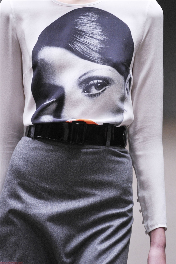 Richard Nicoll 2010-2011 Sonbahar/Kış Detay