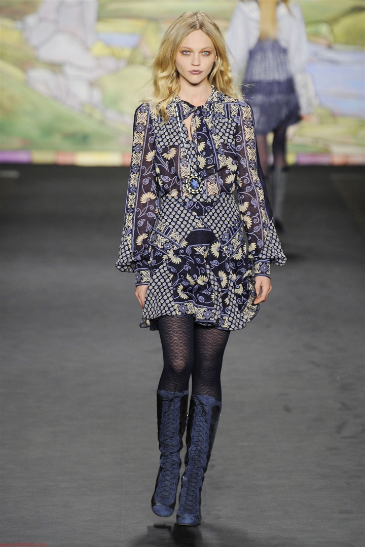 Anna Sui 2010-2011 Sonbahar/Kış