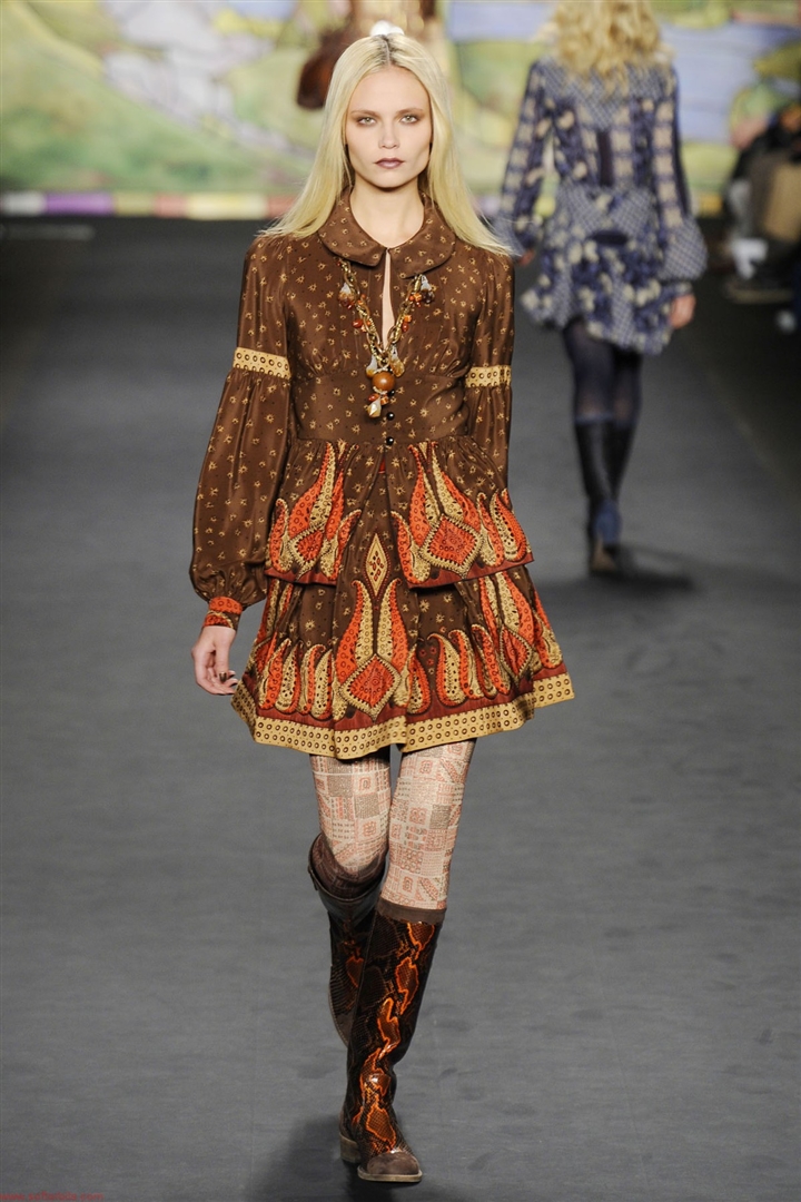 Anna Sui 2010-2011 Sonbahar/Kış