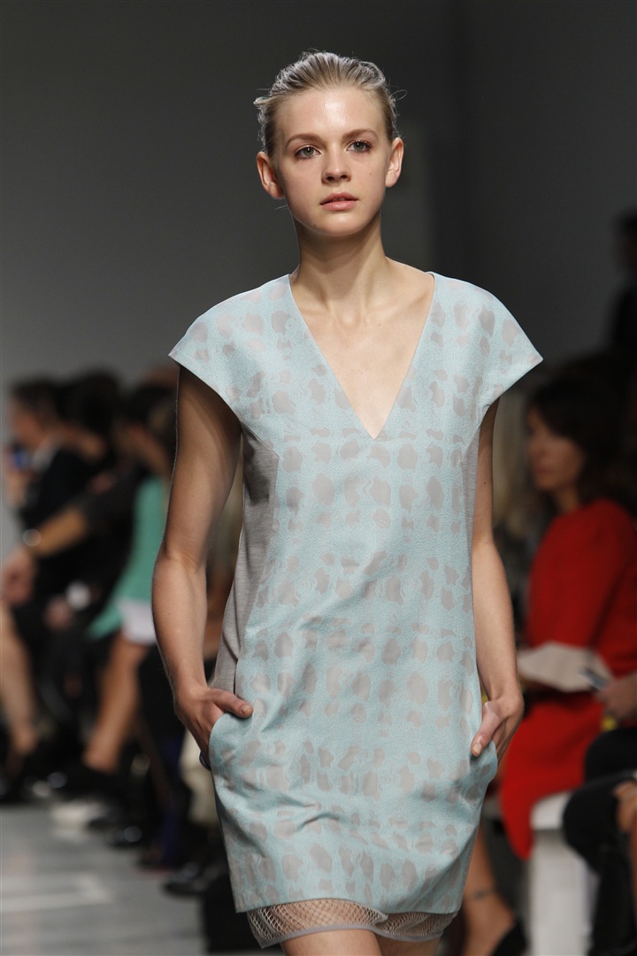 Richard Nicoll 2013 İlkbahar/Yaz Detay