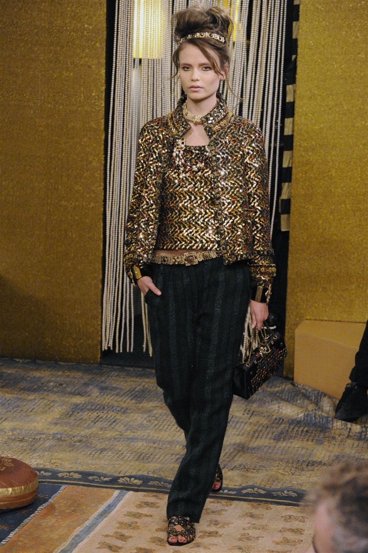 Chanel 2011 Pre-Fall Koleksiyonu, Bizans'ın zengin mirasından ilham alıyor.