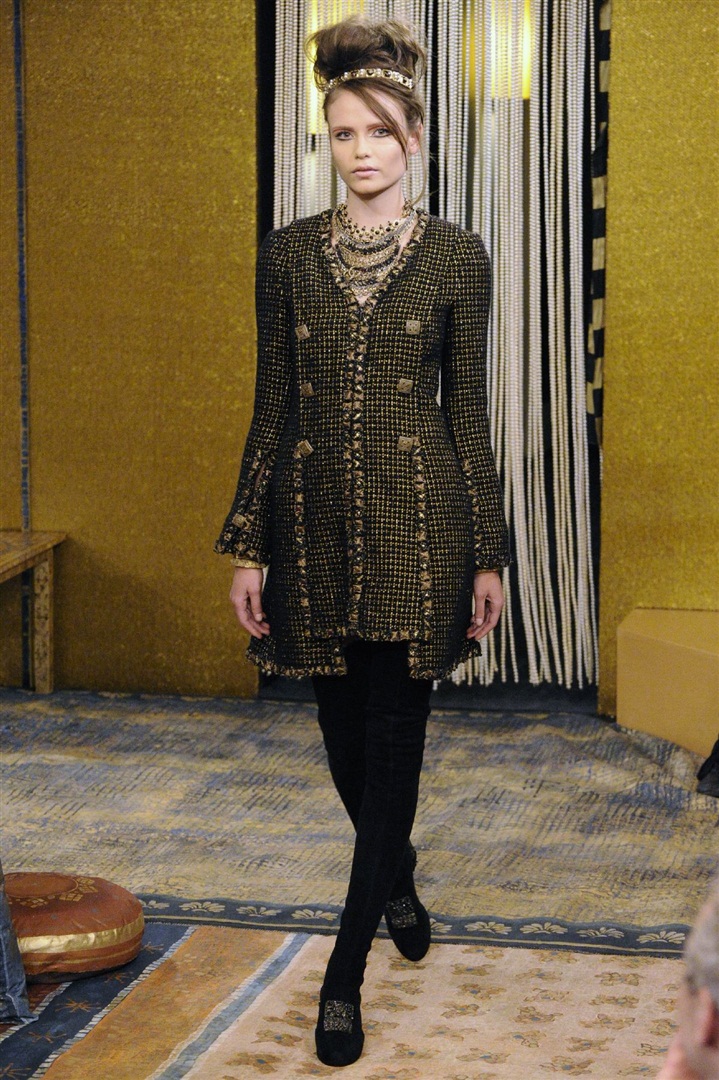 Chanel 2011 Pre-Fall Koleksiyonu, Bizans'ın zengin mirasından ilham alıyor.