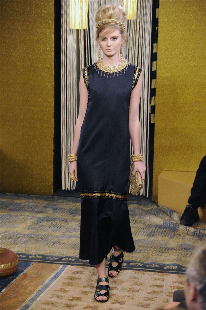 Chanel 2011 Pre-Fall Koleksiyonu, Bizans'ın zengin mirasından ilham alıyor.