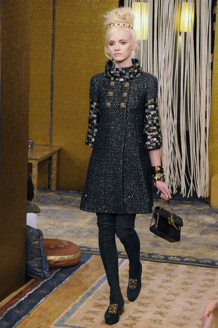 Chanel 2011 Pre-Fall Koleksiyonu, Bizans'ın zengin mirasından ilham alıyor.