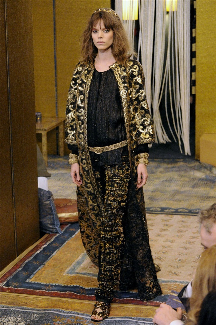 Chanel 2011 Pre-Fall Koleksiyonu, Bizans'ın zengin mirasından ilham alıyor.