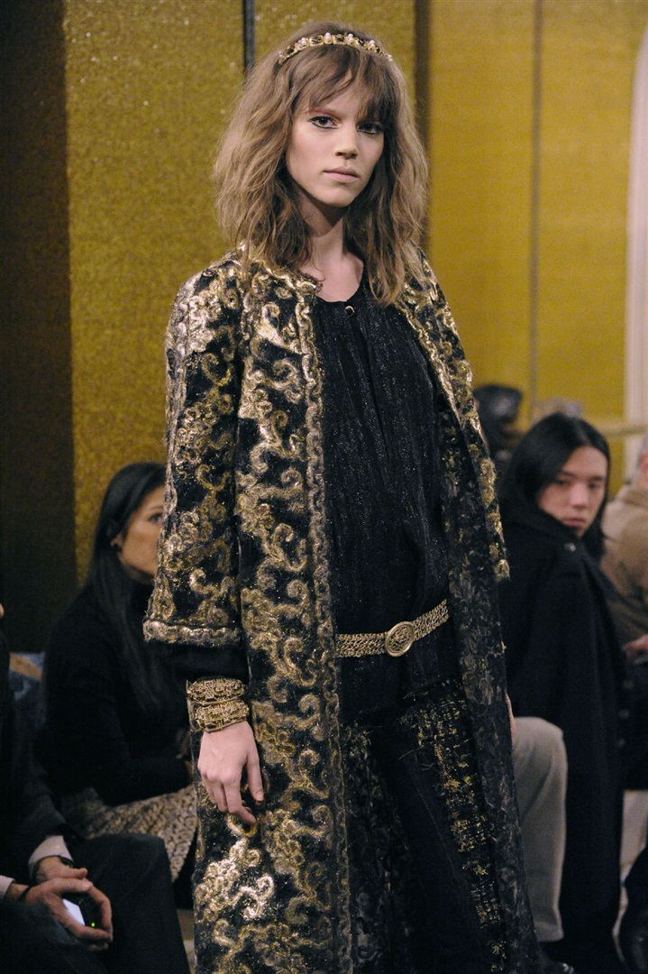 Chanel 2011 Pre-Fall Koleksiyonu, Bizans'ın zengin mirasından ilham alıyor.