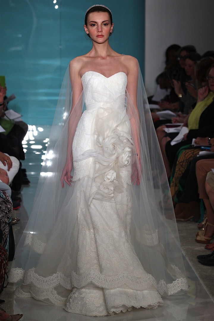 Reem Acra 2013 İlkbahar/Yaz Gelinlik 